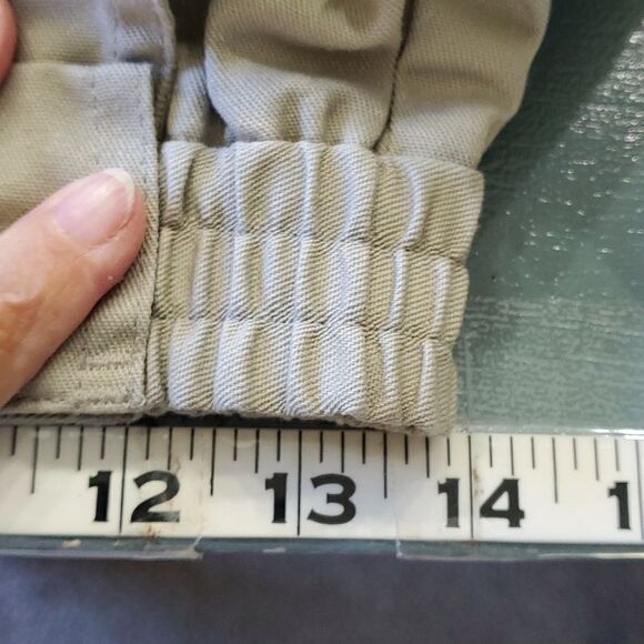 TILLEY Endurables khaki size 10 ELASTIC WAIST. Side pockets. VERY GOOD CONDITION - Picture 6 of 8